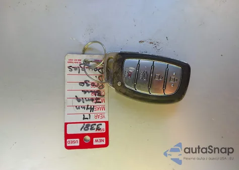 2017 Hyundai Ioniq Hybrid Sel z USA, uszkodzony, nr VIN KMHC75LC1HU018955